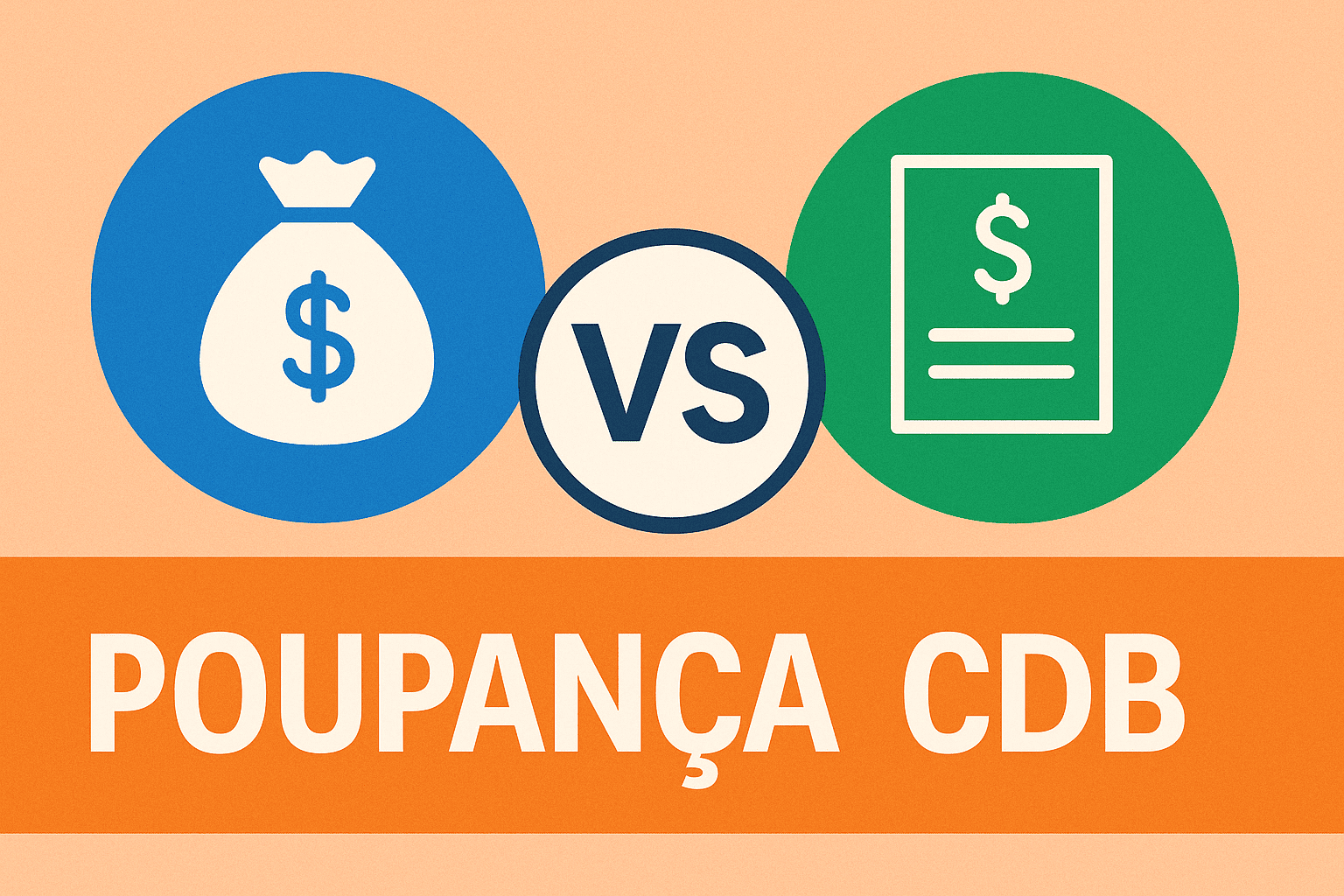 Poupança ou CDB: Qual a Melhor Opção para Fazer seu Dinheiro Render em 2025?